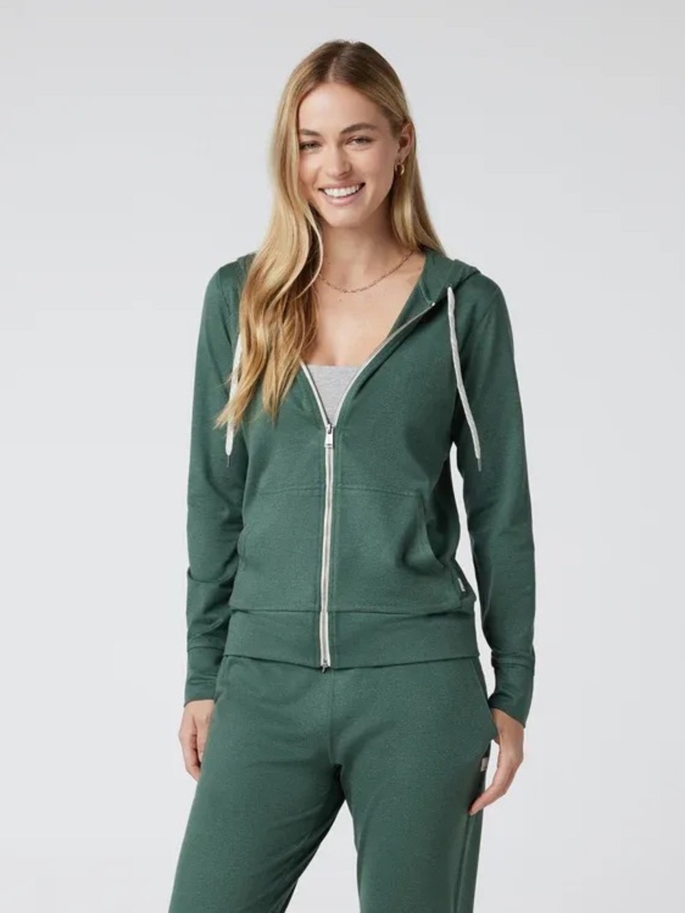 Vuori SET- Performance XXS Hoodie AND XS Joggers in Marsh Heather